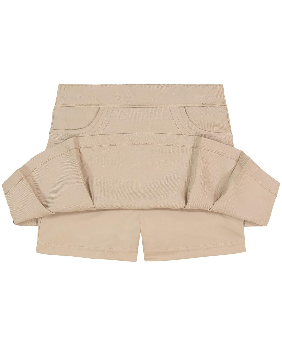 Nautica Patinete Plisado para niña con Bolsillos Redondos