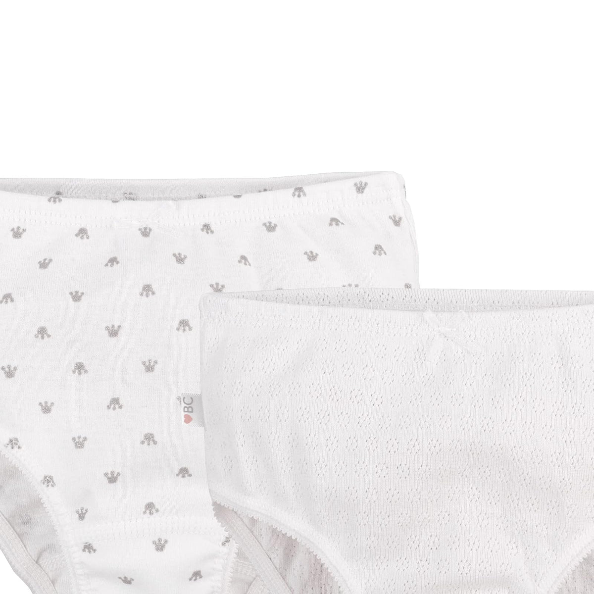 Baby Creysi Pantaleta Manga Larga para Bebé Niña Pack de 6 Algodón Hipoalergénico