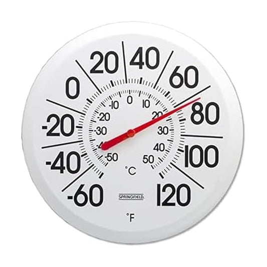 Springfield Big and Bold Outdoor Thermometer (13.25-Inch)