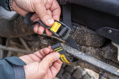 Nelson-Rigg RG-STRAPS60 Correas de Carga USA Rigg Straps, Longitud Máxima 60 Pulgadas, Gancho de Aluminio Aeronáutico, Par, Negro