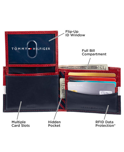 Tommy Hilfiger - Billetera, Hombres , Negro