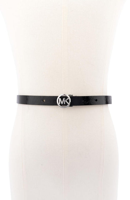 Michael Kors 18mm Logo Skinny Belt Cinturón Mujer