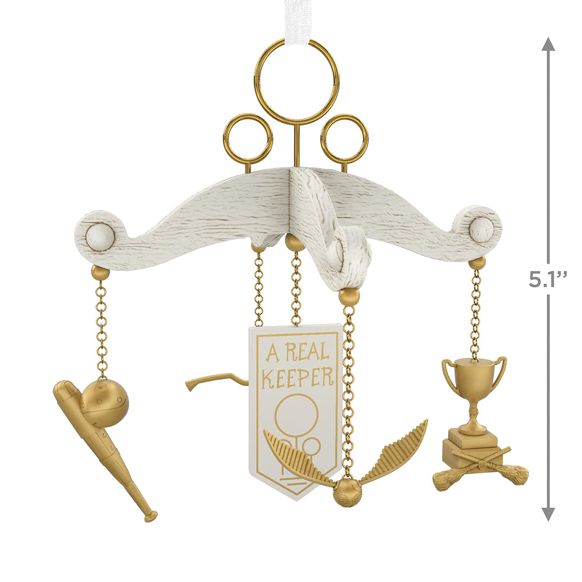 Hallmark - Adorno navideño de Recuerdo 2023, Harry Potter A Real Keeper 2023, Regalo para los Fans de Harry Potter