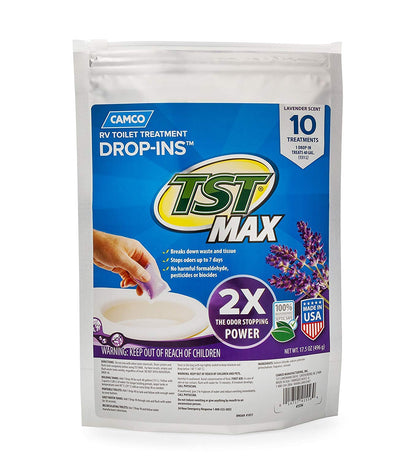 Camco TST Ultra Concentrado, Lavanda, 10 Pack - MAX Strength
