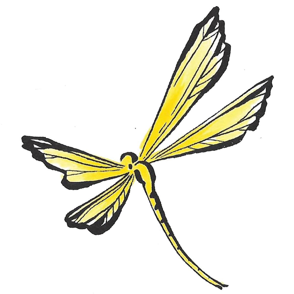 Tombow Marcador Doble con Punta de brocha - 020 -, Cepillo Doble, Amarillo (Process Yellow)