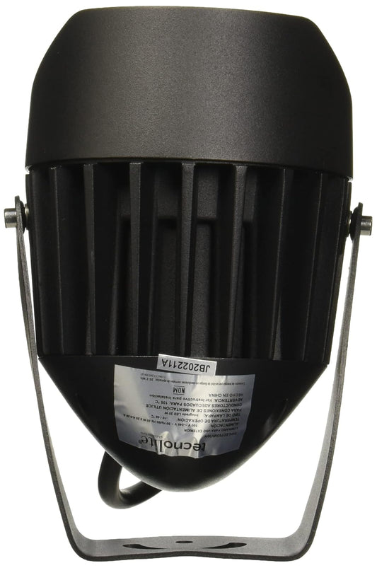 Tecnolite Lampara Sobreponer en piso Negro 20W Luz suave cálida 20HLED763MV30N