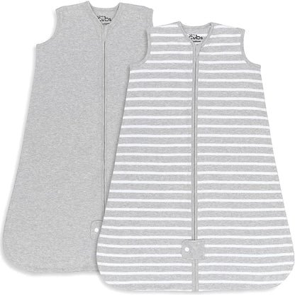 Comfy Cubs Sleep Saco de dormir 2 unidades, gris, mediano