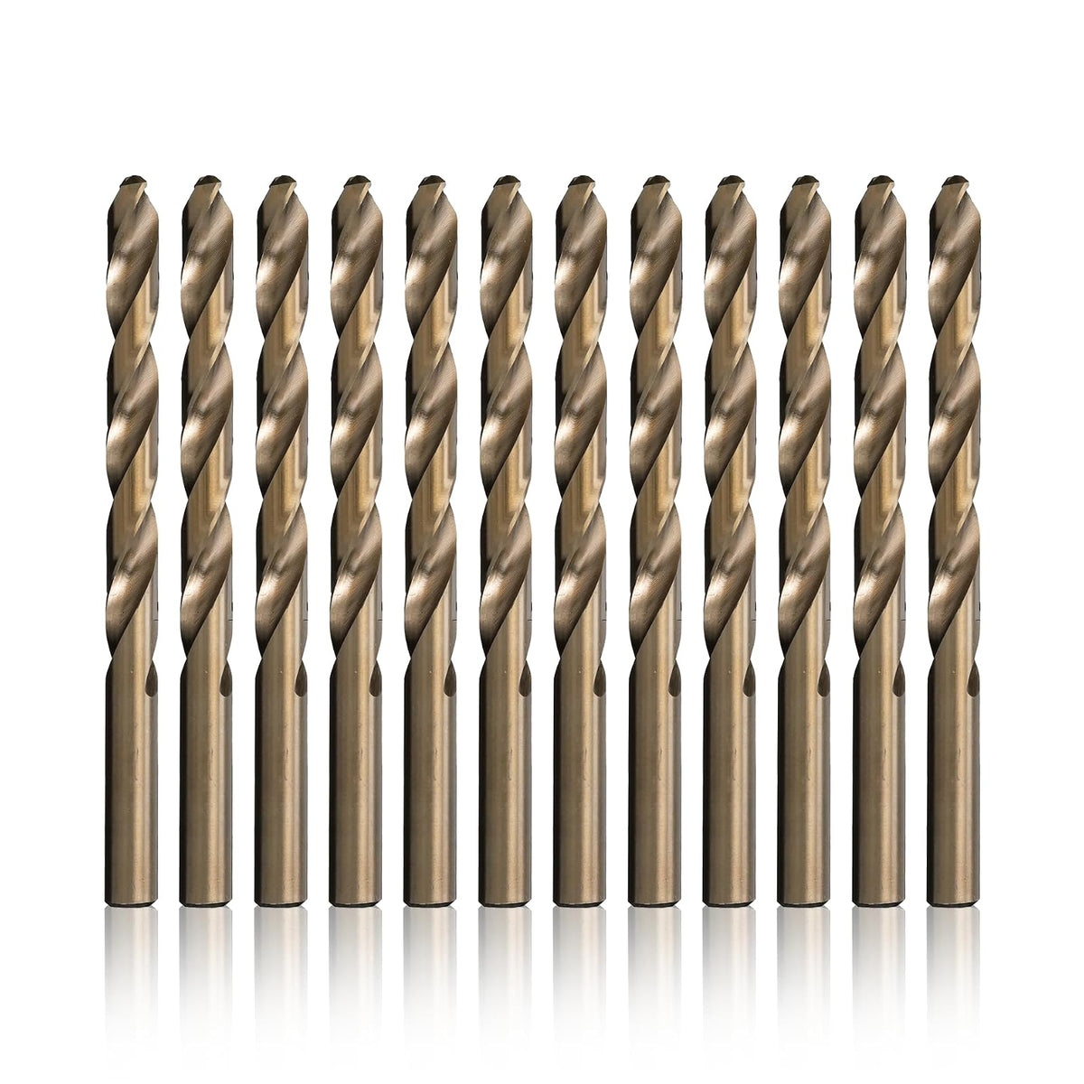 Drill America - DWDCO25P12#25 Broca de cobalto (paquete de 12), serie DWDCO
