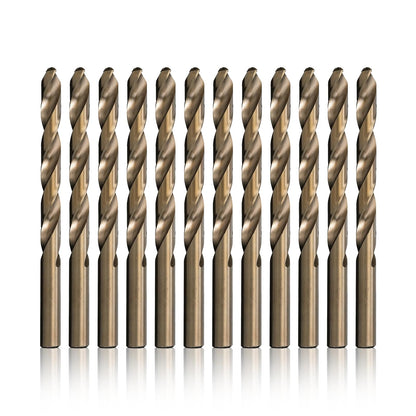 Drill America - DWDCO25P12#25 Broca de cobalto (paquete de 12), serie DWDCO