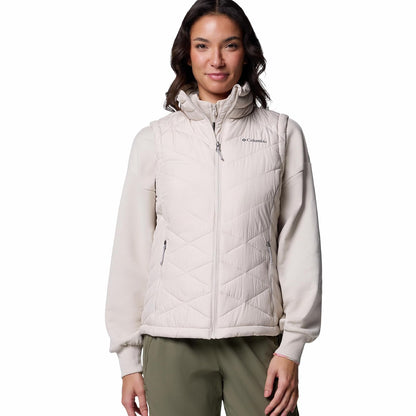 Columbia Heavenly II Chaleco Térmico Mujer - 3XL - Dark Stone