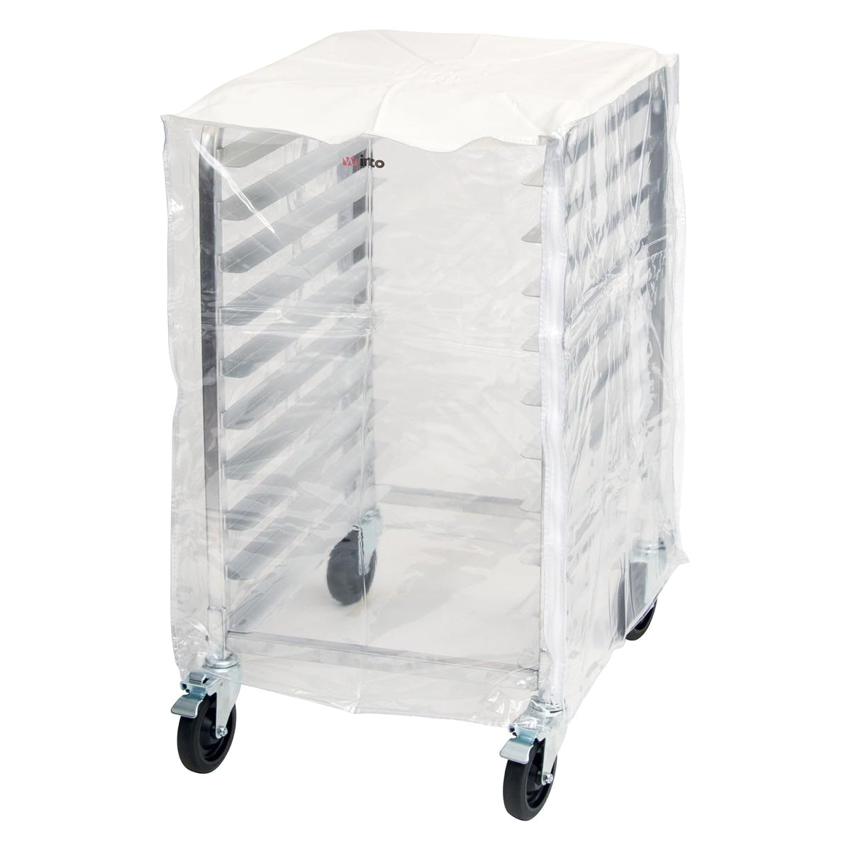 Winco Funda para estante de hojas de 10 niveles ALRK-10 y ALRK-10BK, transparente, mediano - Mediano - Profesional
