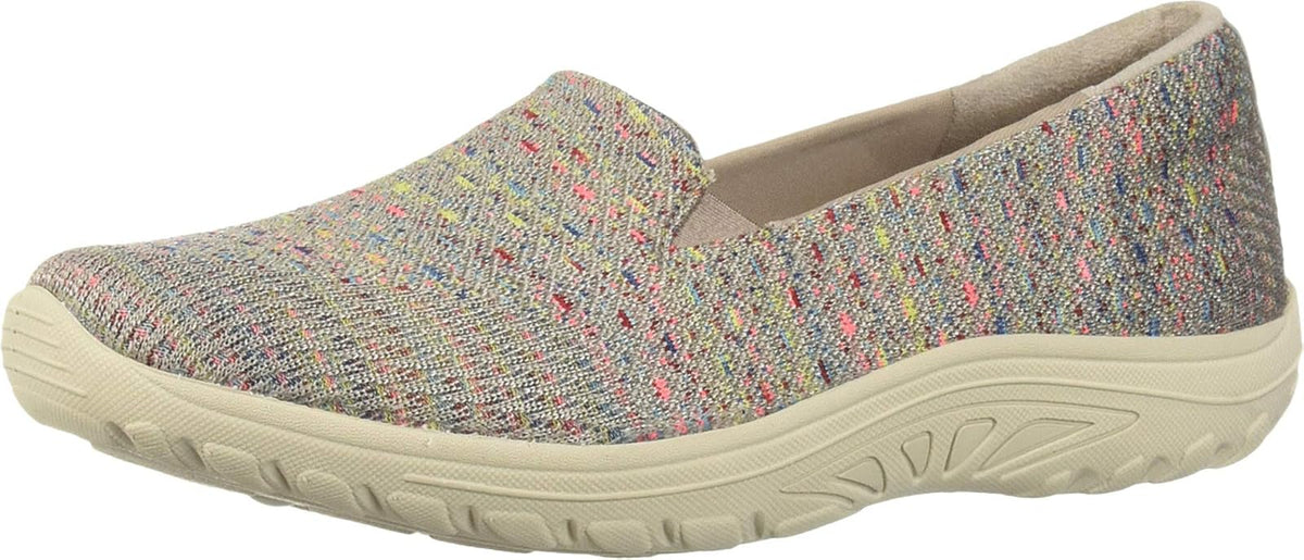 Skechers Reggae Fest Mocasín Plano Tejido para Mujer - 27.0 cm - multicolor