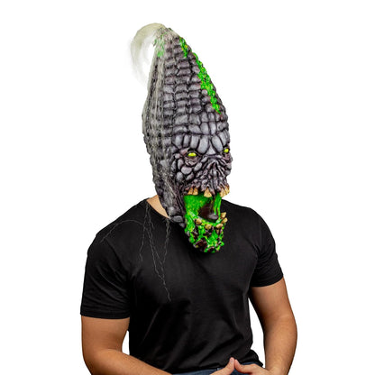 Ghoulish Productions Máscara De Látex Huitla, Accesorio Látex Cosplay Monstruo Míaz Vegetal Radioactivo, Disfraz Aterrador para Halloween y Fiestas Temáticas, Cosplay Radioactivo, Diseño Artesanal
