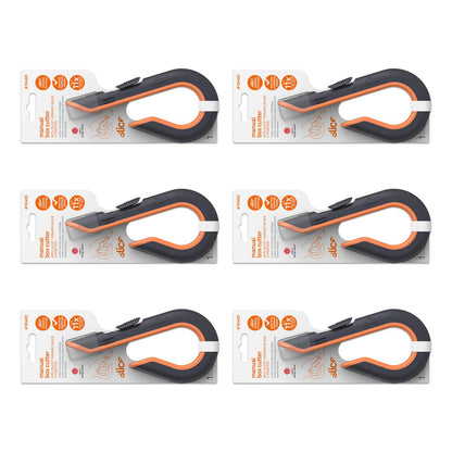 Slice 10503 cortador de caja retráctil automático con hoja de cerámica, Locking Blade, Pacquete 6