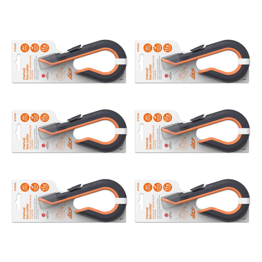 Slice 10503 cortador de caja retráctil automático con hoja de cerámica, Locking Blade, Pacquete 6
