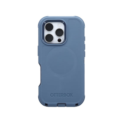 OtterBox Defender Series Funda para iPhone 16 Pro, Compatible con MagSafe - Azul