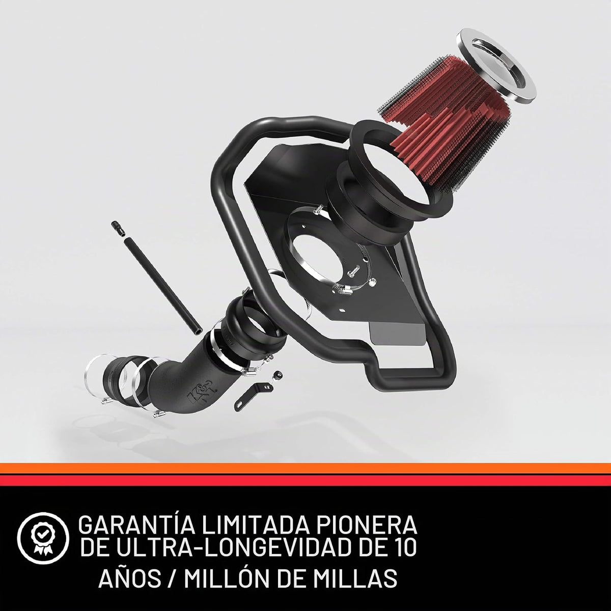 K&N Sistema de admisión de aire frío: filtro de aire de alto flujo, aumenta el rendimiento y la aceleración: compatible con Harley Davidson 2001-2017: (ver descripciones del producto para modelos