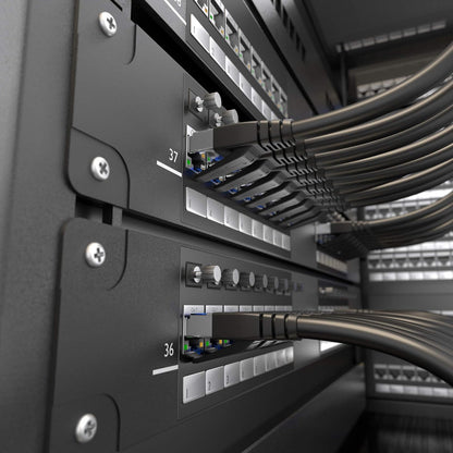 KabelDirekt – Cable Ethernet Cat 7 10Gbit/s – 82ft/25m | Para redes de alta velocidad, juegos, PC, conmutador/router/módem, negro