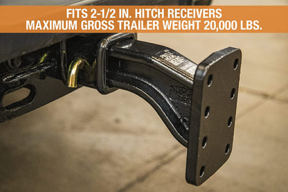 Buyers Products - Soporte de Gancho de 3 Posiciones para Receptor de 2 1/2 Pulgadas, 20 000 M.G.T.W.