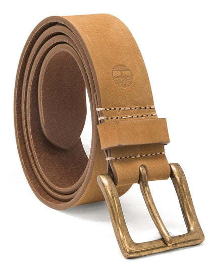 Timberland - Cinturón de piel para botas de 38 mm para hombre