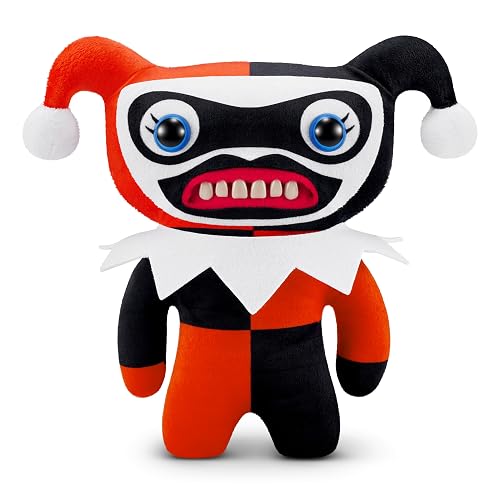 Fuggler x DC de ZURU Funny Ugly Monster, Felpa, Coleccionable, Juguete (Harley Quinn)