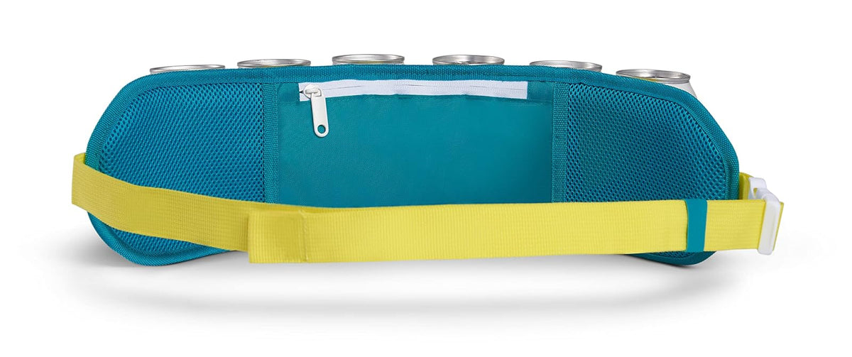 Igloo 90s Retro Collection Fanny Pack Portable Cooler with Front Pocket and Adjustable Waist Strap Holds 3 Cans