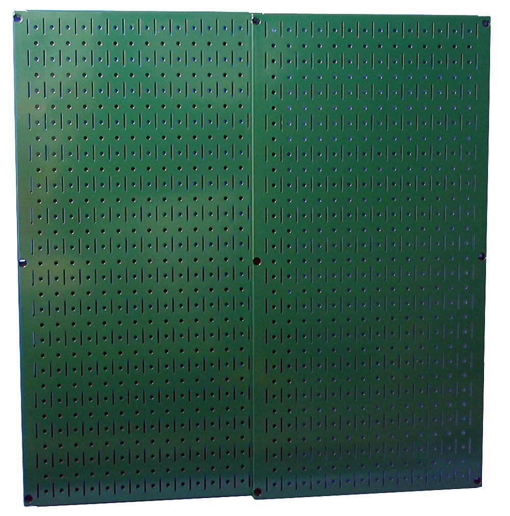 Wall Control Panel de Tablero de Clavijas Metálico 32x32 pulg - Green - Pegboard