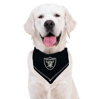 Pets First NFL Las Vegas Raiders Corbata Bandana, pequeña/Mediana Babero Bandana para Perro para Mascota y Gato The Ultimate Game-Day Bandana de Fiesta