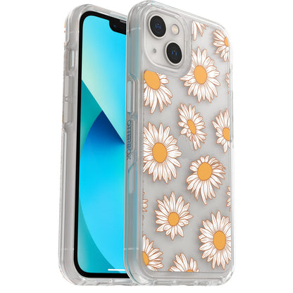 OtterBox Funda Symmetry Series para iPhone 13 - Margarita vintage. - Serie Symmetry - Funda