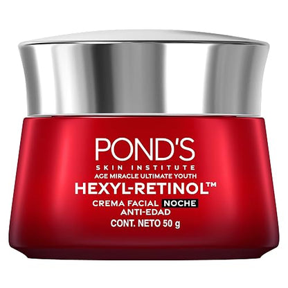 POND'S Crema Facial Antiedad Noche Age Miracle Ultimate Youth, 50g