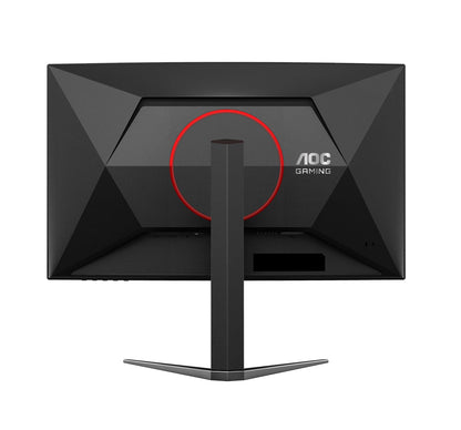 AOC Monitor Curvo Gamer de 27 Pulgadas 1500R, C27G4H2, FHD, 200Hz, 0.3ms, HDMI 2.0, Display Port, Altura Ajustable Compatible con Xbox, PS5, SW1 y SW2.
