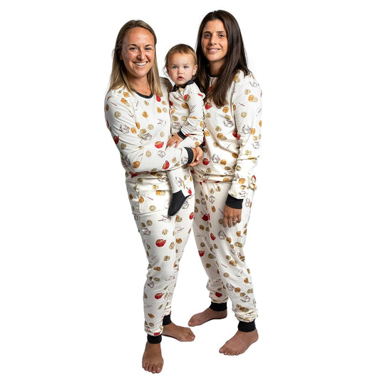 Burt's Bees Baby Baby - Pijama Familiar para Mujer, Pijama de algodón orgánico