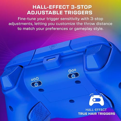 Turtle Beach Afterglow Wave Controller Blau Wired RGB Gaming Controller – Lizenziert für Xbox Series X oder S, Xbox One und Windows - Estándar. Edition