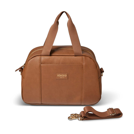 Igloo Luxe - Bolsa hielera de Cuero con Aislamiento de Lados Suaves