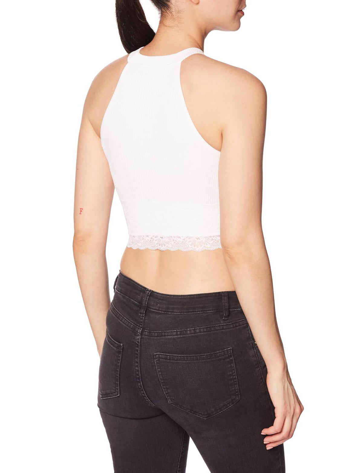 GUESS Lila Lace Seamless Top SWTR