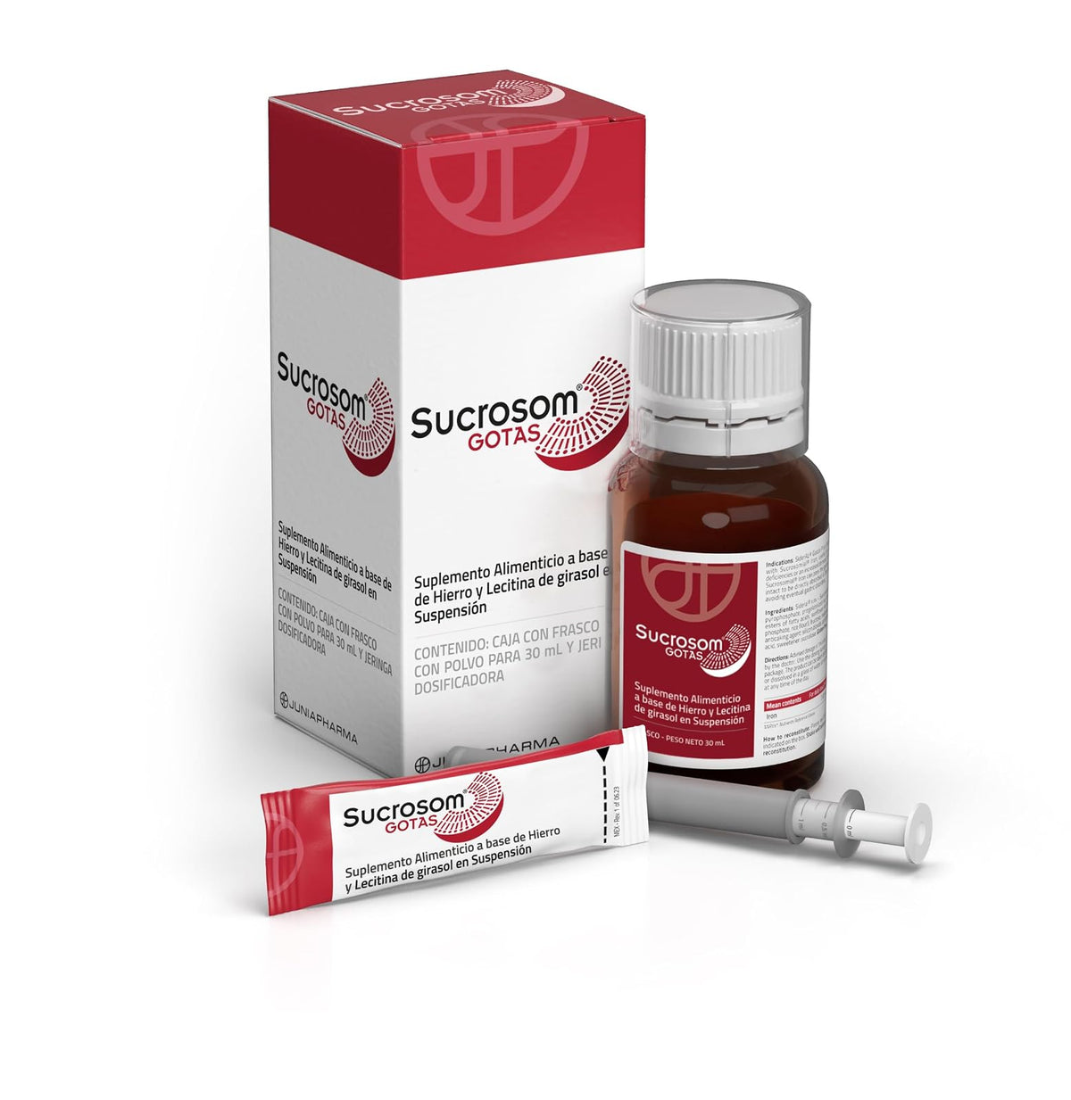 Sucrosom Gotas Hierro Sucrosomial para Niños – Suplemento Alimenticio con Hierro de Alta Absorción – Presentación en Gotas con Dosificador