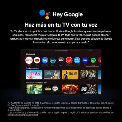 XIAOMI TV A 32 2026 | Google TV, Diseño Elegante con Bisel Ultrafino, Dolby Audio DTS:X + DTS Virtual:X1, Voice Control
