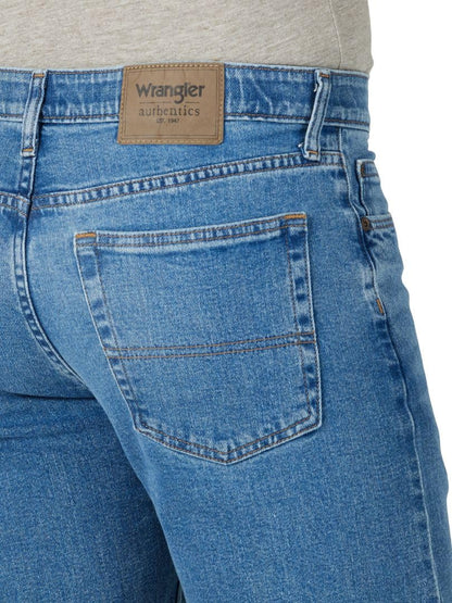 Wrangler Authentics - Pantalones vaqueros clásicos de algodón de 5 bolsillos para hombre