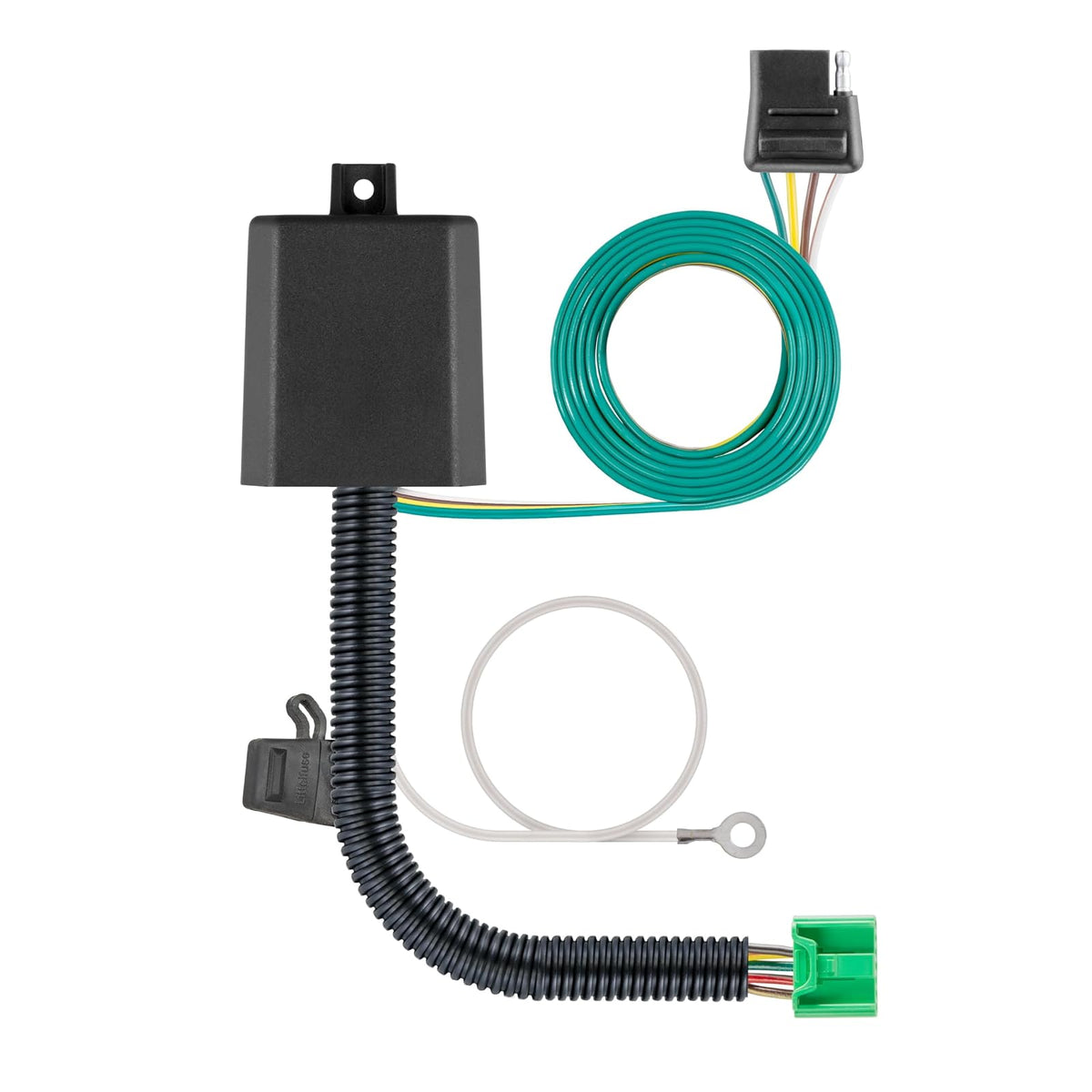 CURT 56519 - Arnés de cableado personalizado para remolque de 4 pines, se adapta a Honda Pilot