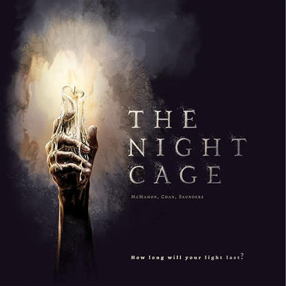 The Night Cage de Smirk and Dagger, un Juego de Estrategia cooperativa Espeluznante, 1-5 Jugadores Perdidos en un Laberinto Oscuro con Solo una Vela, Divertidos Azulejos temáticos de Terror y