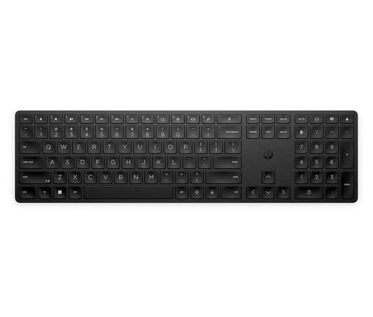 HP Teclado Inalámbrico 450, en Español, Windows/Mac OS, Multi-Dispositivo, Negro (4R184AA)