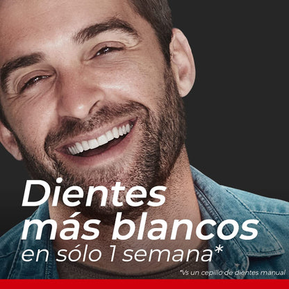 Philips Colgate Cepillo Dental Eléctrico SonicPro 50 Dientes Más Blancos | Limpia, Blanquea y Cuida Encías para una Buena Higiene Bucal, Remueve hasta 600% Más Placa