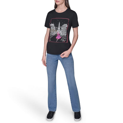 Karl Lagerfeld - Playera de Manga Corta
