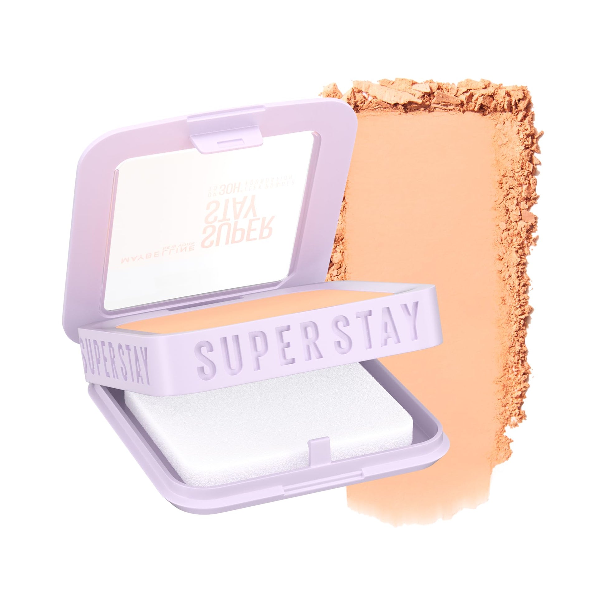 Maybelline Superstay Flex Powder, 119, 9 gr, Base en polvo de larga duración, a prueba de agua, hasta 30H