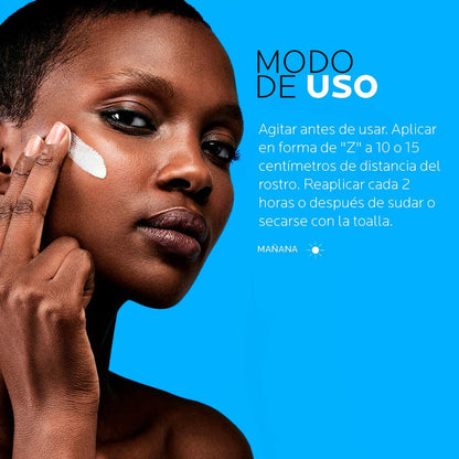 La Roche-Posay Anthelios Bruma Invisible FPS 50+ Protector Solar en Spray, Resistente al Agua con Efecto Matificante y Textura Ultraligera de Rápida Absorción, 75 ml