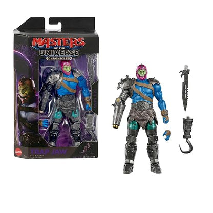 Masters of The Universe, Figura De Acción Trap Jaw Chronicles, Villano Brazo Gancho, Escala 1:12 Articulada, Coleccionable Motu, para Niños 6 Años En Adelante