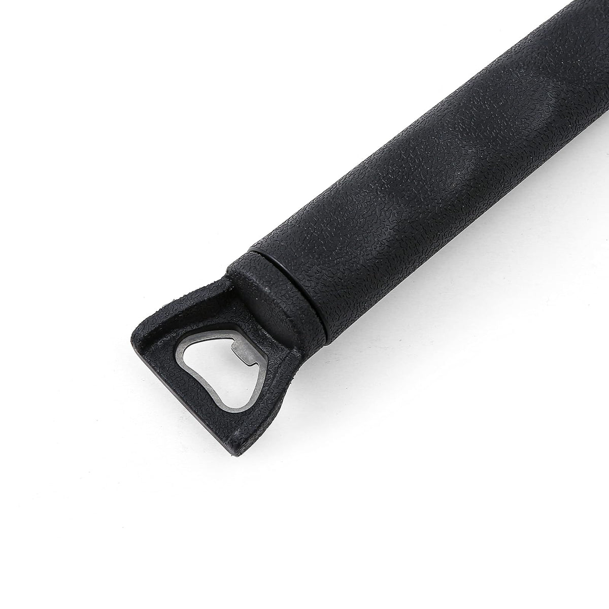 Kingsford Grill Tools - Cepillo para Polvo de Limpieza de 17 Pulgadas con raspador de Acero Inoxidable, cerdas de Nailon, abrebotellas y Mango de Goma Antideslizante, Cepillo para Polvo clásico para