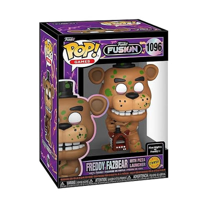 Funko Pop! Games: Fusion - Freddy Fazbear - 1 in 6 Chance of Rare Chase | Mercancía Oficial de Owned IP - Figura de Vinilo Coleccionable para Decoración - Regalo de Cumpleaños para Fans