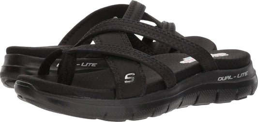 Skechers Flex Appeal 2.0 - Start Up Sandalia Deportiva para Mujer