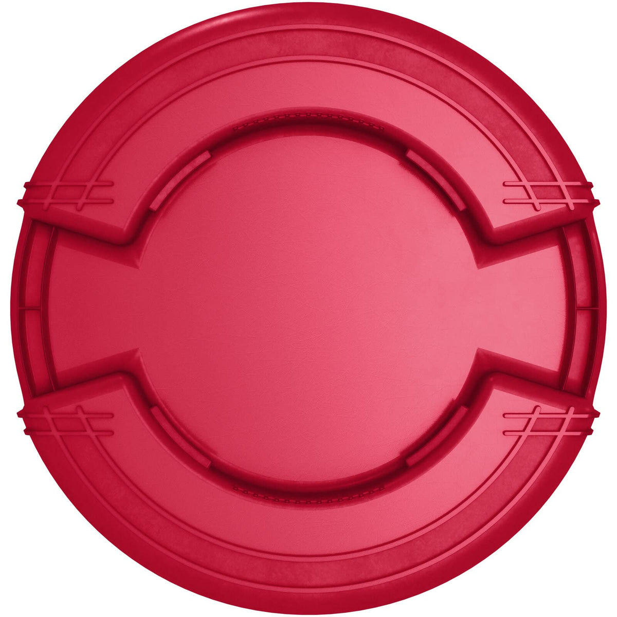 Carlisle FoodService Products Bronco Red 84102005 - Contenedor de basura redondo de 20 galones - Paquete de 6
